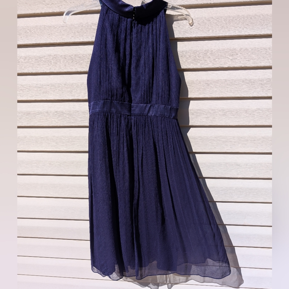 Maggy London Silk Chiffon Sleeveless Choker Dress size 10 - Picture 6 of 6